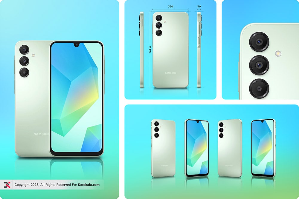 گوشی-Samsung Galaxy A16 4G-طراحی